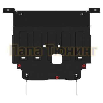 Защита картера и КПП Шериф сталь 2,0 мм для Hyundai Creta 1,6 АТ; 2,0 AT, MT; FWD, Full WD 2021 -