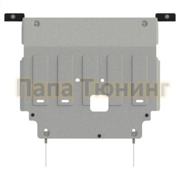 Защита картера и КПП Шериф алюминий 4 мм для Hyundai Creta 1,6 АТ; 2,0 AT, MT; FWD, Full WD 2021 -