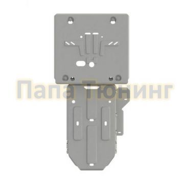 Защита картера и КПП Шериф алюминий 4 мм для Genesis GV80 3.0D, FullWD; 2.5 AT, FullWD 2021 -