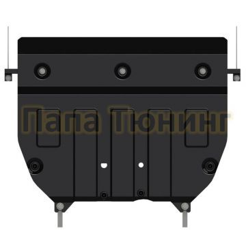 Защита картера и КПП сталь 2,0 мм Шериф для Volkswagen Crafter 2017 -