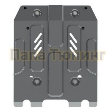 Защита картера алюминий 6 мм Шериф для Volkswagen Amarok 2016 -