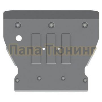 Защита картера алюминий 4 мм Шериф для Volkswagen Touareg 08.2018 - Защита картера алюминий 4 мм Шериф для Volkswagen Touareg 08.2018 -