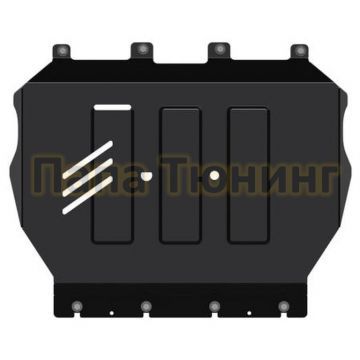 Защита картера сталь 2,5 мм Шериф для Mercedes-Benz GLC 2015 - Защита картера сталь 2,5 мм Шериф для Mercedes-Benz GLC 2015 -