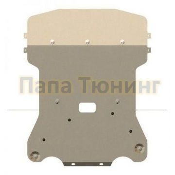Защита картера Шериф алюминий 5 мм для BMW 3 Series 2,5 АТ 2005 - 2011