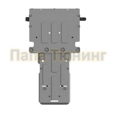 Защита картера и КПП Шериф алюминий 4 мм для Audi Q 5 3,0D AT AWD 2020 - Защита картера и КПП Шериф алюминий 4 мм для Audi Q 5 3,0D AT AWD 2020 -