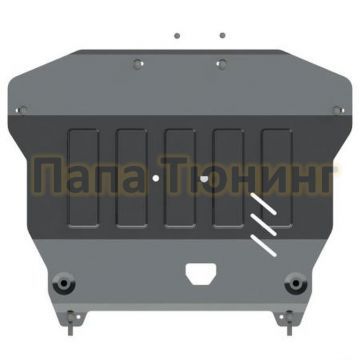 Защита картера и КПП Шериф алюминий 4 мм для Kia Optima 2.0 AT 2012 - 2015 Защита картера и КПП Шериф алюминий 4 мм для Kia Optima 2.0 AT 2012 - 2015