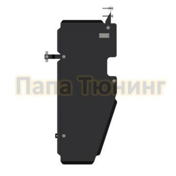 Защита топл. бака Шериф сталь 2,5 мм для Nissan Navara 2,5 2005 - 2015 Защита топл. бака Шериф сталь 2,5 мм для Nissan Navara 2,5 2005 - 2015