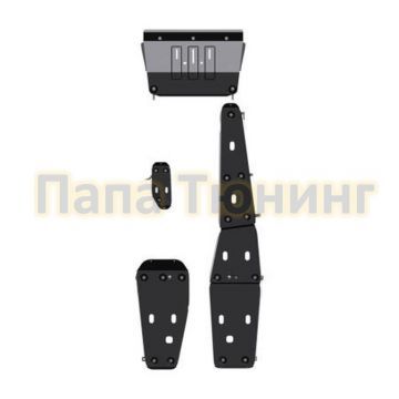 Защита Комплект защит Шериф для Mazda CX-9 2.5 Turbo AT 4WD 2017 -