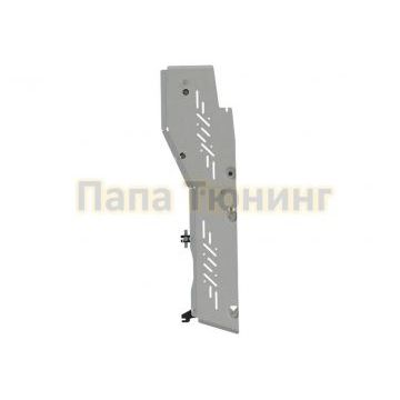 Защита топливных и тормозных магистралей Шериф алюминий 4 мм для Haval Dargo 2,0 AT FullWD 2022-/Havаl Dargo 2,0 AT FWD 2022-