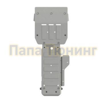 Защита картера и КПП Шериф алюминий 4 мм для Genesis G80 2.5 AT FullWD 2021 - Защита картера и КПП Шериф алюминий 4 мм для Genesis G80 2.5 AT FullWD 2021 -