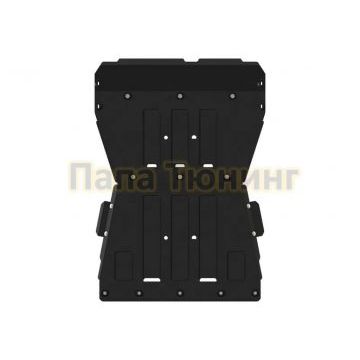 Защита моторного отсека Шериф сталь 2,0 мм для Chevrolet Bolt AT FWD; 2016-2021/Opel Ampera 150 кВт 2017 -