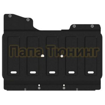 Защита АКПП Шериф сталь 2,0 мм для Toyota Land Cruiser 300 устанавливается только с оригинальной защитой картера 3.5T AT FullWD 2021 - /Toyota Land Cruiser 300 устанавливается только с оригинальной защитой картера 3.3D AT FullWD 2021 -