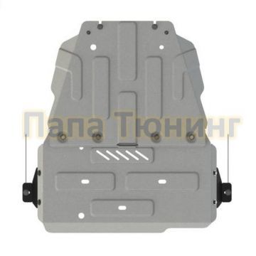 Защита КПП и РК Шериф алюминий 5 мм для Toyota 4RUNNER 4,0 AT Full WD; 2019 - Защита КПП и РК Шериф алюминий 5 мм для Toyota 4RUNNER 4,0 AT Full WD; 2019 -