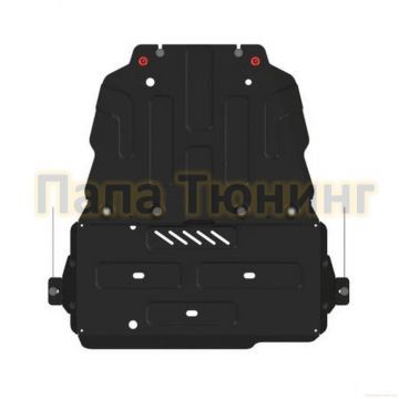 Защита КПП и РК Шериф сталь 3 мм для Toyota 4RUNNER 4,0 AT Full WD; 2019 - Защита КПП и РК Шериф сталь 3 мм для Toyota 4RUNNER 4,0 AT Full WD; 2019 -