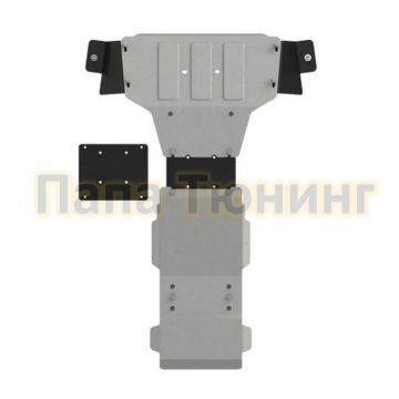 Защита картера и КПП Шериф алюминий 4 мм для Mercedes-Benz Sprinter 2,2 TD МТ 4wd 2013 - 2018