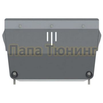 Защита картера и КПП Шериф алюминий 5 мм для Mazda 3 1,5 AT,MT; 1,6 AT,CVT,MT; 2,0 МТ 2013 - 2015/ Mazda 6 2.0 AT, MT; 2.5 AT 2012 - 2014/Mazda 6 2.0 AT, MT 2015 -/Mazda CX-5 2011 - 2016/Mazda CX-5 2.0 AT 2015 -/Mazda CX-9 2.5 Turbo AT 4WD 2017 -