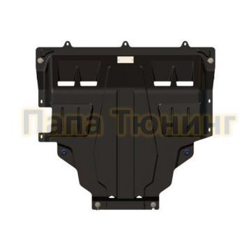 Защита картера и КПП Шериф сталь 1,8 мм для Mazda 3 1,6; 2,0 2009 - 2013