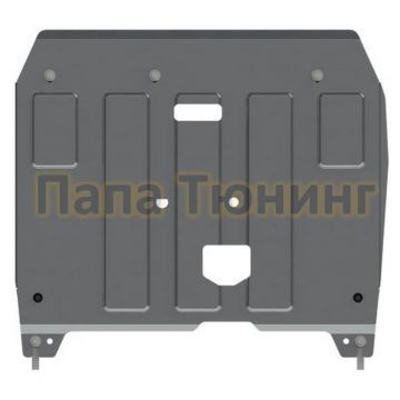 Защита картера и КПП Шериф алюминий 4 мм для Kia Cee'd (Cee'd SW, Pro Cee'd) 1,4 МТ; 1,6 АТ 2012 - 2018/Kia Cerato 1,6 АТ 2013 - 2018