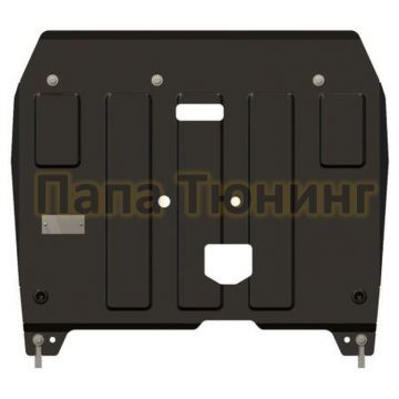 Защита картера и КПП Шериф сталь 2,0 мм для Kia Cee'd (Cee'd SW, Pro Cee'd) 1,4 МТ; 1,6 АТ 2012 - 2018/Kia Cerato 1,6 АТ 2013 - 2018