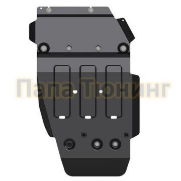 Защита КПП Шериф сталь 2,5 мм для Jeep Wrangler 2,0 AT AWD 2018 - Защита КПП Шериф сталь 2,5 мм для Jeep Wrangler 2,0 AT AWD 2018 -