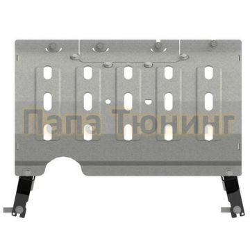 Защита Выхлопной системы Шериф алюминий 4 мм для Jeep Wrangler 2,0 AT AWD 2018 - Защита Выхлопной системы Шериф алюминий 4 мм для Jeep Wrangler 2,0 AT AWD 2018 -