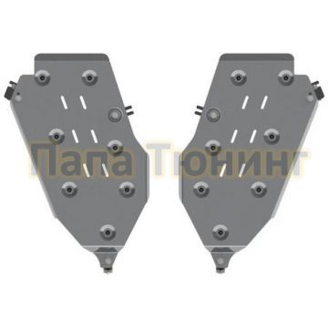 Защита топл. бака Шериф алюминий 5 мм для Jeep Grand Cherokee 3.0TD AT 2014 -