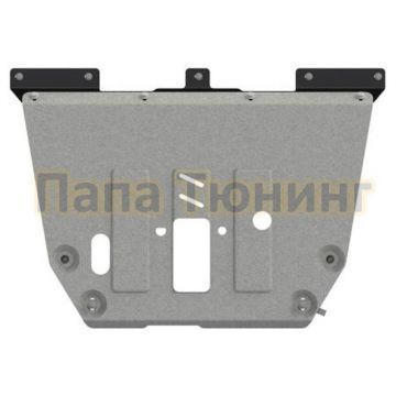 Защита картера и КПП Шериф алюминий 4 мм для Jeep Compass 2,4 AT FWD 2018 -