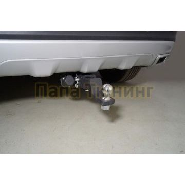 Фаркоп (оцинкованный, шар E нерж.) ТСС для Changan CS55 2WD 1.5T 2022- / Changan CS55 plus 2WD 1.5T 2023-