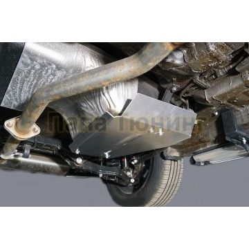 Защита бака (алюминий) 4мм ТСС для Changan CS55 2WD 1.5T 2022-