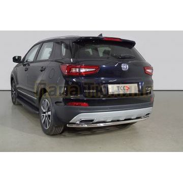 Защита задняя 42,4 мм ТСС для Changan CS55 2WD 1.5T 2022-