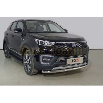 Защита передняя нижняя 60,3 мм ТСС для Changan CS55 2WD 1.5T 2022-