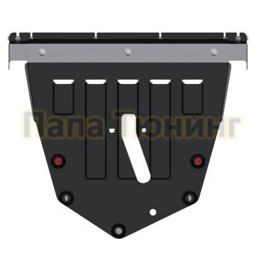 Защита картера и КПП Шериф сталь 2,5 мм для Jeep Cherokee V 2,4 АТ 4wd 2013- Защита картера и КПП Шериф сталь 2,5 мм для Jeep Cherokee V 2,4 АТ 4wd 2013-