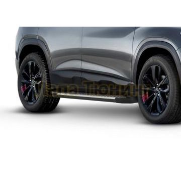Пороги Bmw-Style V2 Rival для Chevrolet Tracker 2021-
