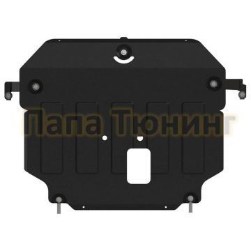 Защита картера и КПП Шериф сталь 2,0 мм для Hyundai Tucson 1,6 АТ AWD, 2.0D AT AWD. 2.0 AT AWD, 2.0 AT FWD 2018 - 2021