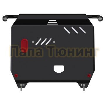 Защита картера и КПП Шериф сталь 2,0 мм для Hyundai Solaris (Accent IV / Verna) 1,4; 1,6 2010-2016