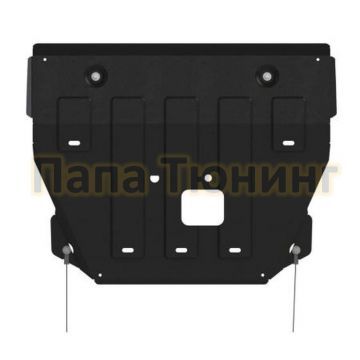 Защита картера и КПП Шериф сталь 2,0 мм для Hyundai Santa Fe 2,2TDi АТ FullWD 2021 -