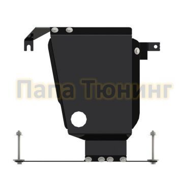 Защита редуктора Шериф сталь 2,0 мм для Hyundai Santa Fe 2,2TDi АТ FullWD 2021 - Защита редуктора Шериф сталь 2,0 мм для Hyundai Santa Fe 2,2TDi АТ FullWD 2021 -