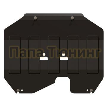 Защита картера и КПП Шериф сталь 2,0 мм для Hyundai Ix35 2.0; 2,0D 2010 - 2015