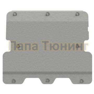 Защита картера Шериф алюминий 3 мм для Genesis G80 G80 2.0T 2WD/4WD 2016 - 2020/Genesis G90 3,3Т АT 4WD 2016 -/Genesis G90 5,0 АT 4WD; 2016 -