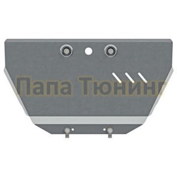 Защита картера Шериф алюминий 5 мм для Genesis Coupe 2,0 АT 2012 -/Hyundai Equus 3.8 , АТ 8ст. 2012 - 2016