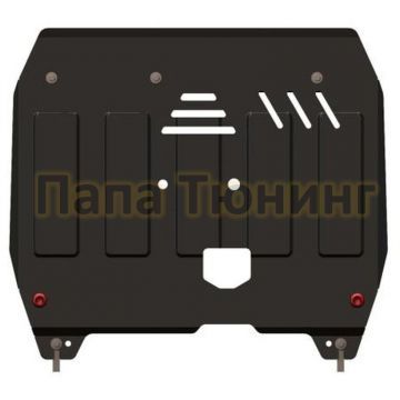 Защита картера и КПП Шериф сталь 2,0 мм для Hyundai Elantra 1.6 AT, 1,8 АТ 2010 - 2016