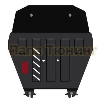 Защита картера и КПП Шериф сталь 2,5 мм для Honda Ridgeline 3,5 АТ 2009 - 2014