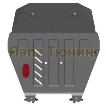 Защита картера и КПП Шериф алюминий 5 мм для Honda Ridgeline 3,5 АТ 2009 - 2014