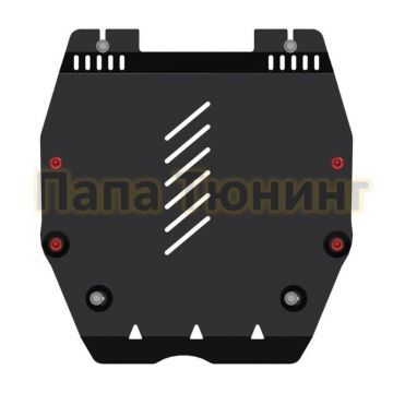 Защита картера и КПП Шериф сталь 2,5 мм для Honda Civic 4D 1.8 AT 2012 - 2017