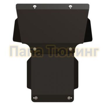 Защита картера Шериф сталь 3 мм для GM GMC Sierra 1500 5,3 АТ 2010 - 2014