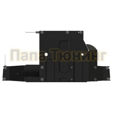 Защита РК Шериф сталь 3 мм для Ford Ranger 2,2D AT 4WD 2015 - Защита РК Шериф сталь 3 мм для Ford Ranger 2,2D AT 4WD 2015 -