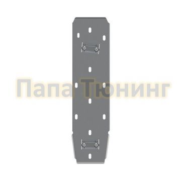 Защита топл. бака Шериф алюминий 5 мм для FordRanger 2.2D, 3.2D AT, MT 2011 - 2015