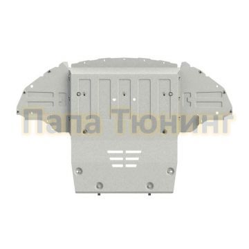 Защита радиатора Шериф алюминий 4 мм для Ford Mustang 5,0 AT RWD 2019 -