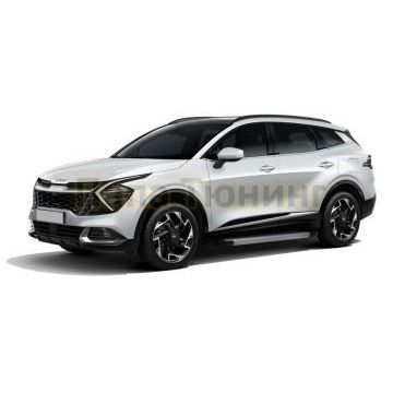 Пороги Rival Start для Hyundai Tucson 2021- /Kia Sportage V 2022-/Hyundai Santa Fe 2021-/ Kia Sorento 2020-