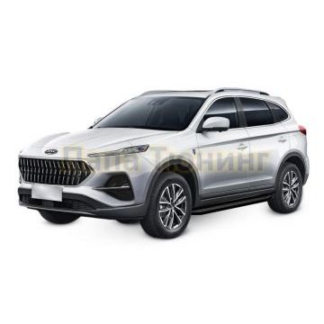 Пороги Black-Premium Rival для JAC S7 2020-